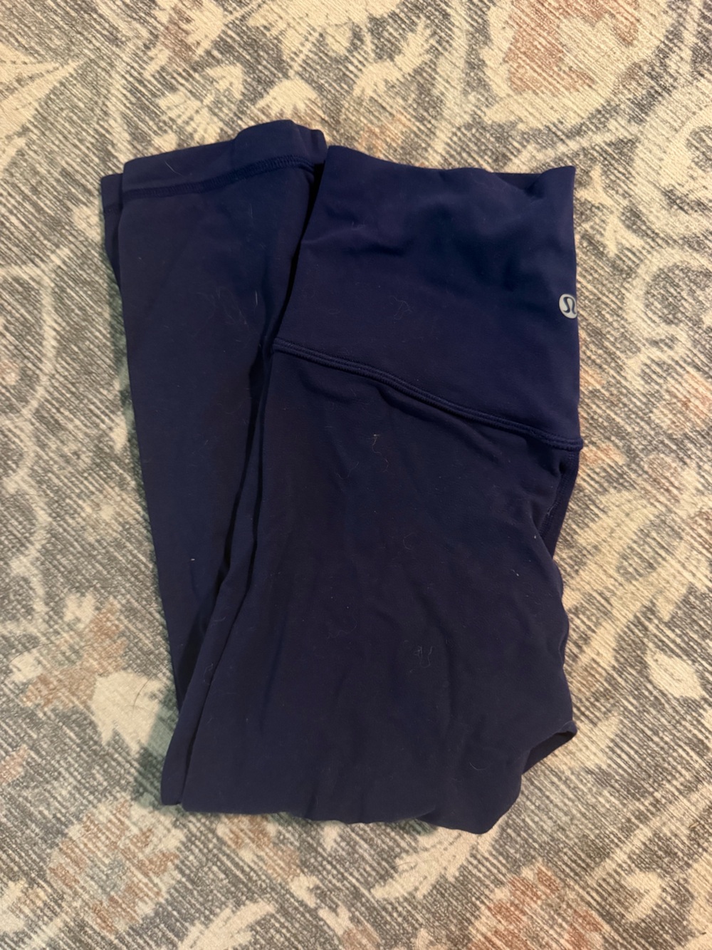 Lululemon athletica Calf Length Navy Leggings